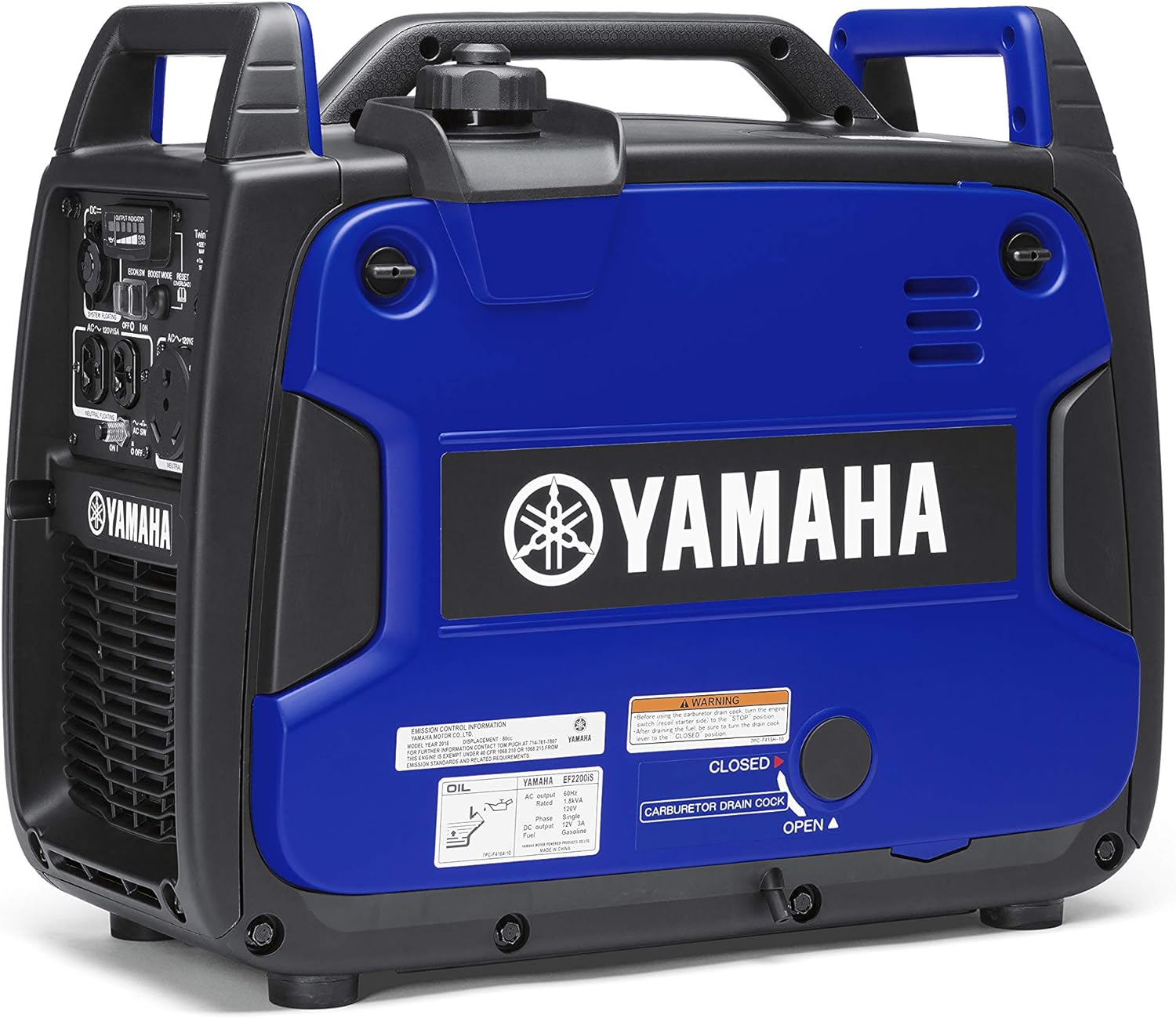EF2200iS Inverter Generator, 2200 Watts, Blue