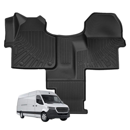 Floor Mats Fit for Mercedes-Benz Sprinter 2019-2024，Sprinter 1500 2019-2023