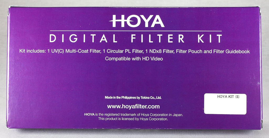 67mm (HMC UV/Circular Polarizer / ND8) 3 Digital Filter Set with Pouch