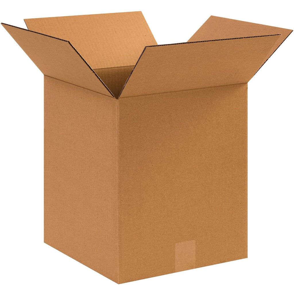 Shipping Boxes Small 12"L x 12"W x 14"H 25-Pack - Corrugated Cardboard Box for Moving, Mailing, Packing, Packaging