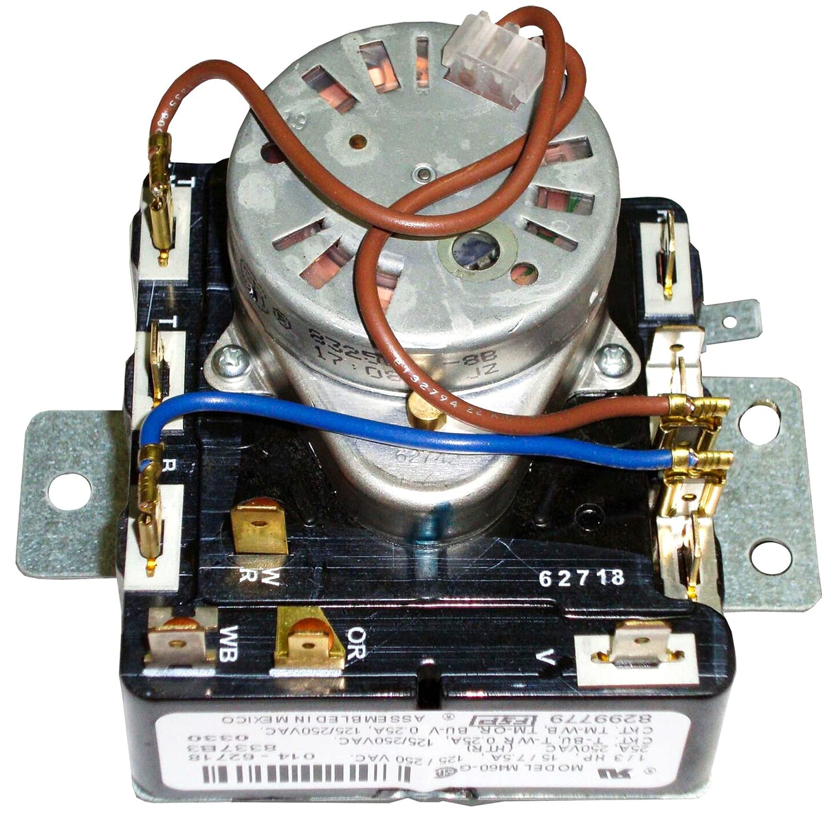 8299766 for Whirlpool Dryer Timer WP8299766