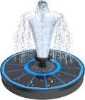 Solar Fountain for Bird Bath Direct Sunlight High Efficiency 3.5W Glass Panel Solar Water Fountain Outdoor Garden
