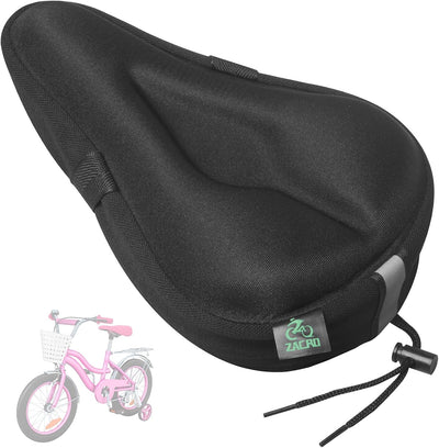 Zacro Gel Kids Bike Seat Cushion Cover for Boys & Girls