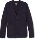 Unisex Anti-pill V-neck (Standard & Husky) School Uniform Cardigan Sweater