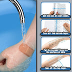Transparent Waterproof Adhesive Dressing Bandage Tape, 10 x 197 Inch