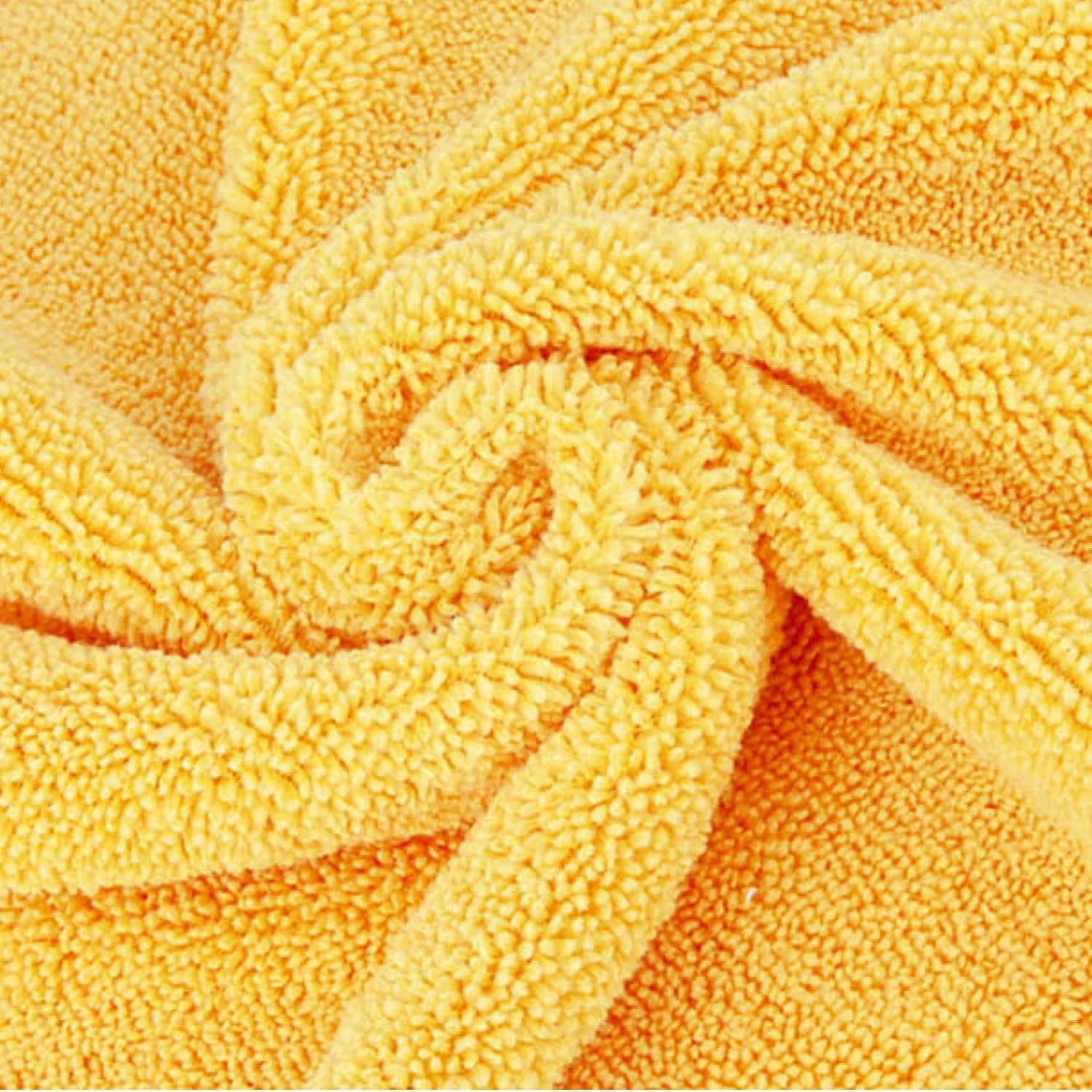 Microfiber Car Drying Towels, Highly Absorbent, Lint Free, Scratch Free, Ultra-Soft, Car Detailing, Buffing and