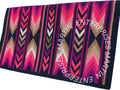 Western Show Saddle Pad/Blanket for Horses - Handmade Wool Saddle Blanket with New Zealand Design, Thick, Durable &