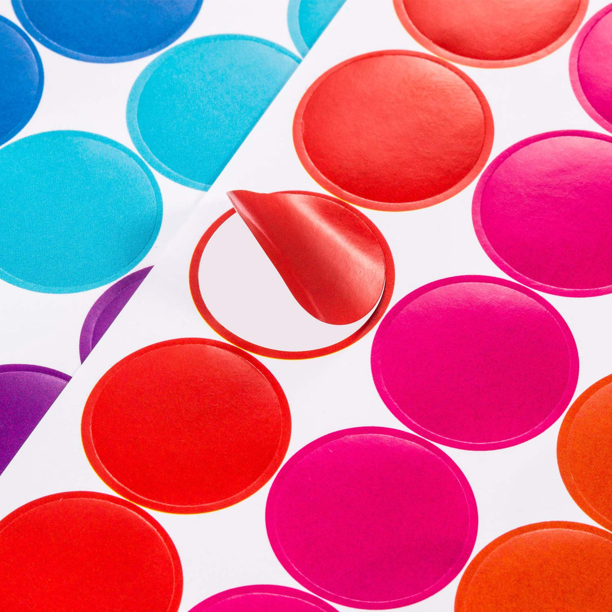 2800 Pieces 3/4" Round Dot Stickers, Circle Coding Labels Multicolor