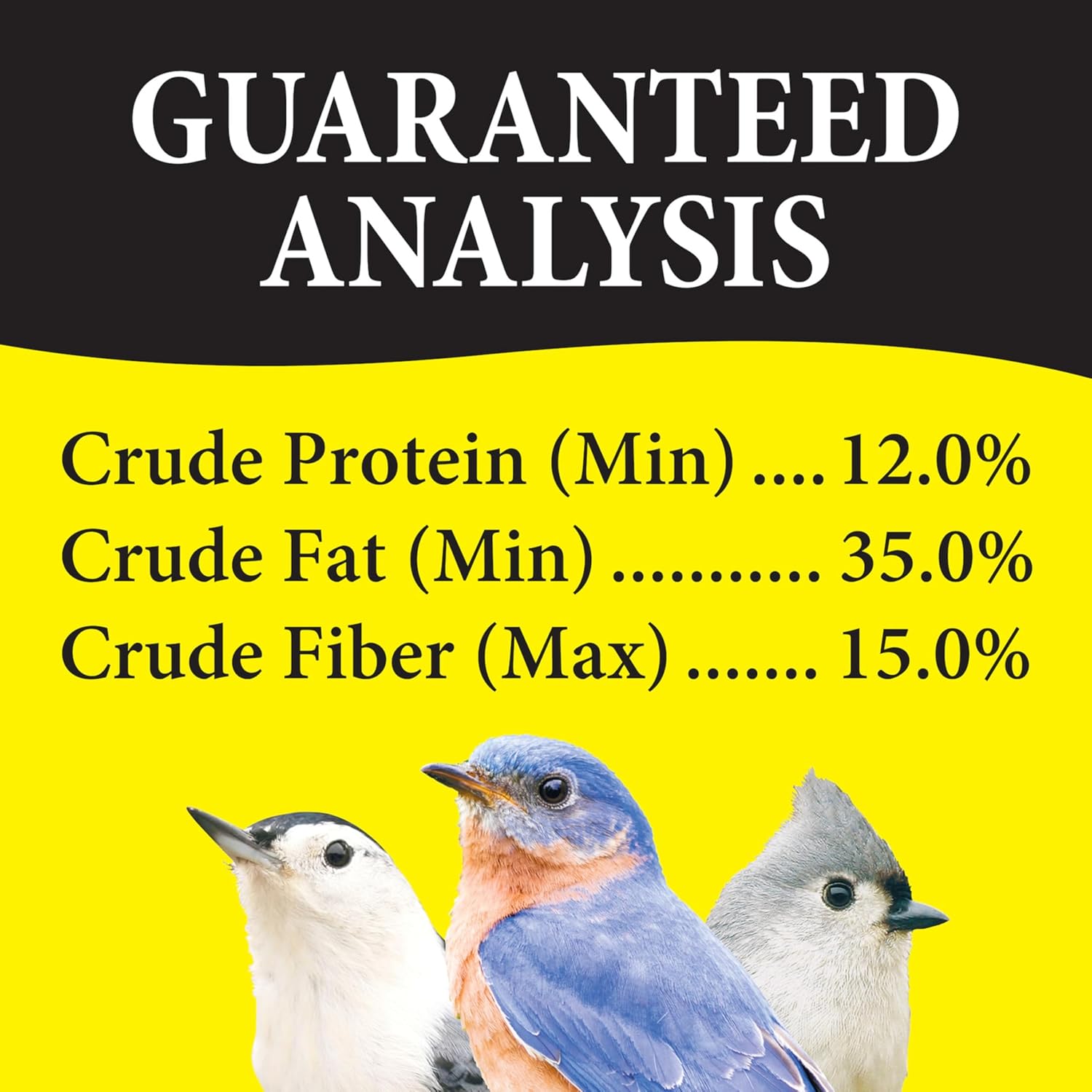 Bugs N Berries Bird Seeds for Outside Wild Birds, 4.5 Lbs | Three-bug blend with dried mealworms, raisins
