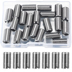 20 Pcs Thread Reducing Nuts M8 to M6 Screw Sleeve Adapter Kit