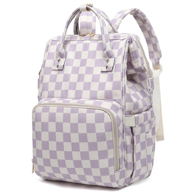 Baby Diaper Bag Backpack for Mom, Large Capacity Travel Nappy Bag for Boys & Girls with Stroller Straps (Corduroy