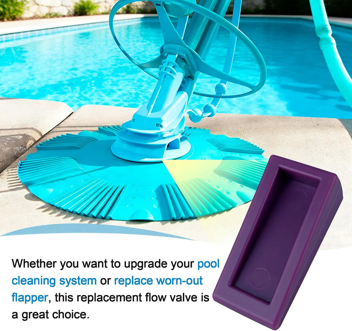 K70181 Flow Valve Flapper for Pentair Kreepy Krauly 2000 Pool Cleaners
