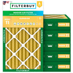 14x25x4 Air Filter MERV 11 Pet & Allergy Defense (6-Pack)