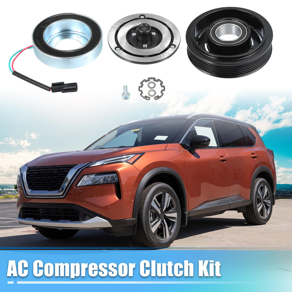 uxcell AC Compressor Clutch Set for Nissan Rogue 08-15