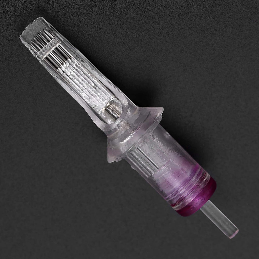 50Pcs Assorted #12 RM Tattoo Needle Cartridges Curved Magnum