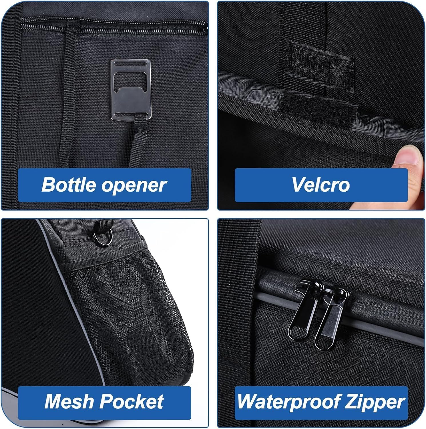 Motorcycle Saddlebag Cooler Bag for HD Touring Hard Saddlebags | Leakproof Saddle Bag Cooler, Beverage Waterproof