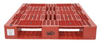PLP2-4840-RED High Density Polyethylene Pallet, Red