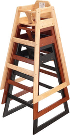Hight Quality, Seating Ready-to-Assemble Restaurant Wood Bar Height High Chair, Baby Highchairs, Durable Dining