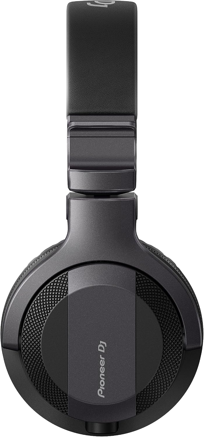 HDJ-CUE1 On-Ear Wired DJ Headphones, Foldable, Dark Silver | For new and everyday DJs, on-ear wired DJ monitoring