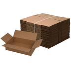 14"x12"x4" Corrugated Shipping Boxes 25-Pack