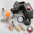 Secbolt Air Compressor Pressure Switch Regulator Gauges (Vertical Switch)