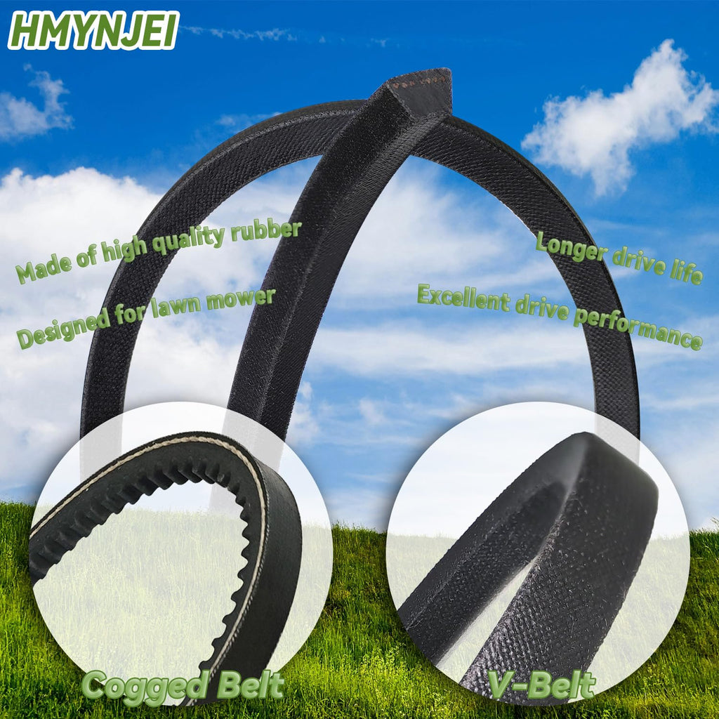 92-1043 Drive V-Belt for Toro 20092, 20092C, 20093, 20093C, 20095, 20095C, 20099, 20380, 20381 Super Recycler Walk-Behind Mower