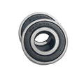 6203 Bearing 6203-2RS deep Groove Ball Bearing Double Rubber Sealed Bearing 17X40X12mm (2-pcs)