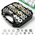 455PCS Fender Washers Assortment, 304 SS, 15 Metric Sizes, M3-M12