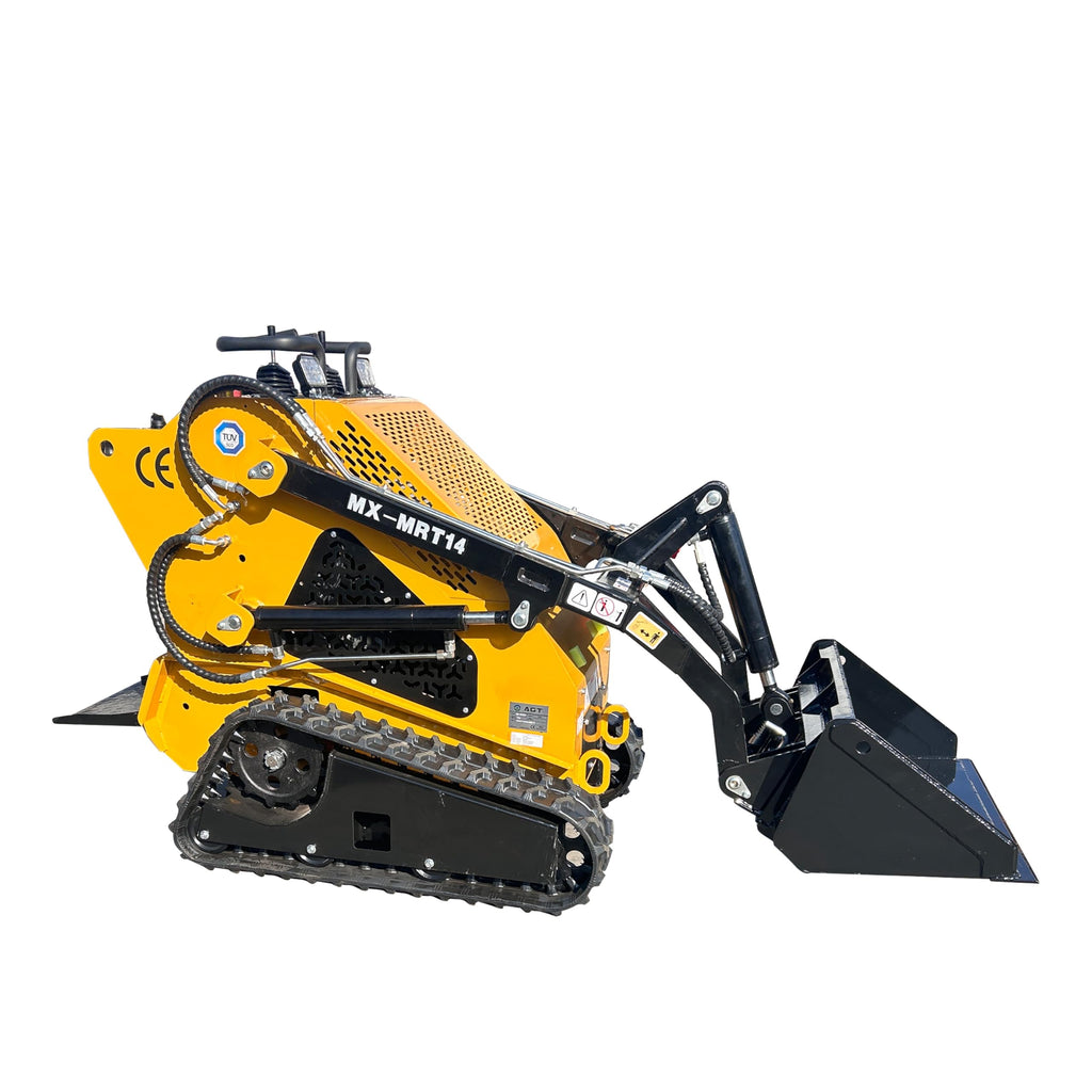 MX-MRT14 Mini Skid Steer Loader Operating Weight 0.7 Ton Stand-on