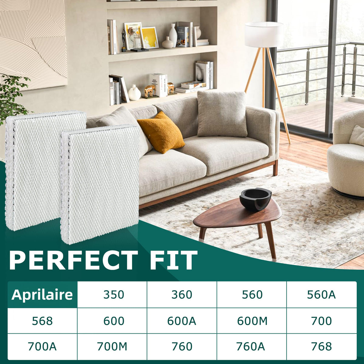 35 Water Panel Humidifier Filter for April.aire 300 350 600 700 760