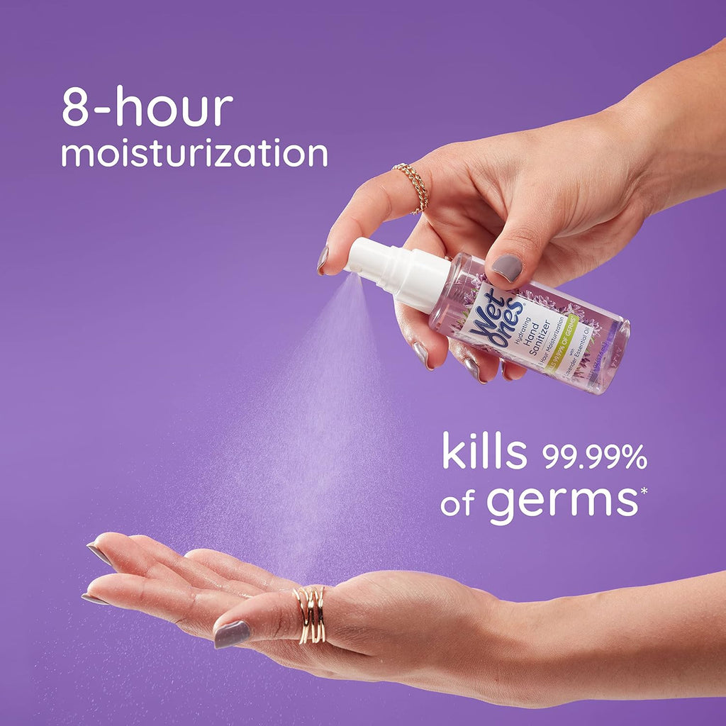 Hand Sanitizer Spray Travel Size, Lavender, 1.95 Fl Oz (3 Pack)