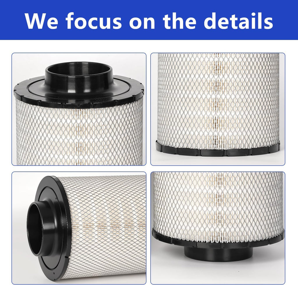 Air Filter, Compatible with Wix 46637 Donald-son B085011