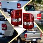 Tail Light Assembly Compatible with Ford Ranger 2001-2011 Halogen Type