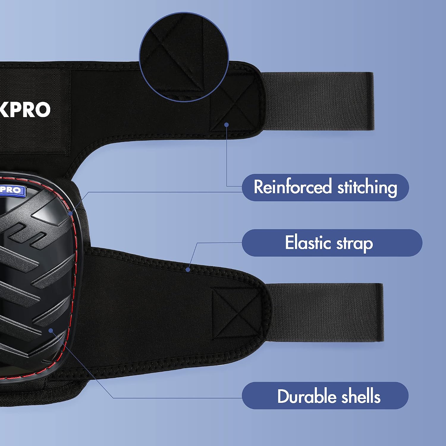 Knee Pads, Heavy Duty Gel Cushion Protector