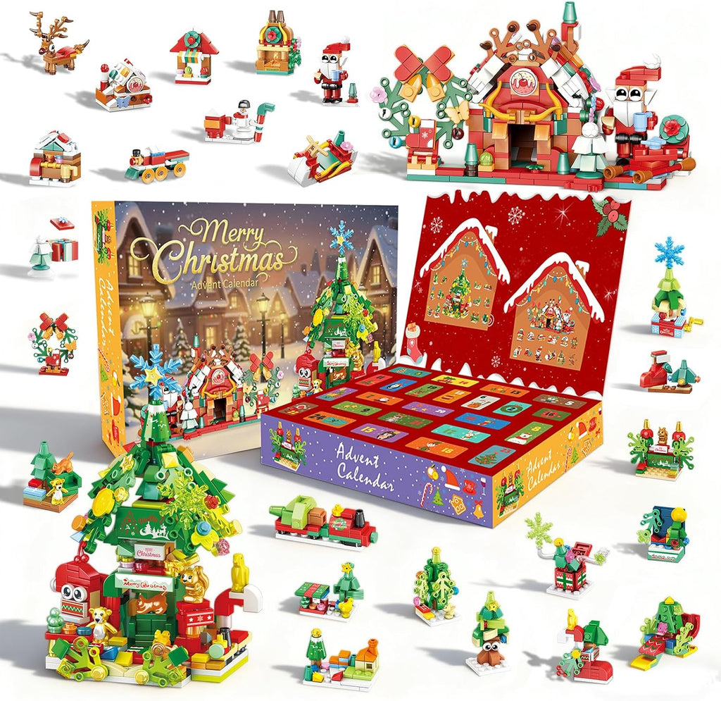 12-in-1 Building Blocks Set 300+ Pcs for Kids Ages 6-12 - Educational DIY Toy - Unique Easter Gifts for Kids, Boys &