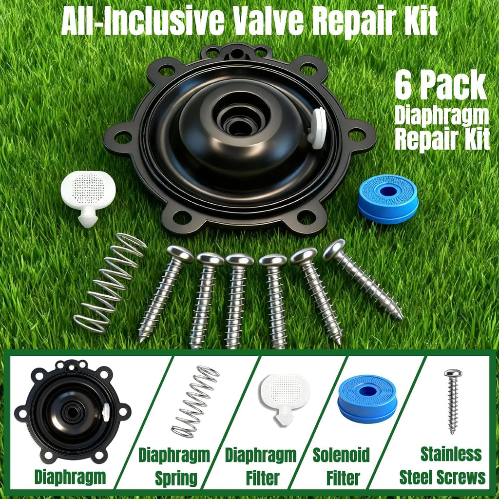 Diaphragm Replacement Kit for RainBird CP, CPF, DV, DVF, DAS, ASVF Valves