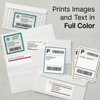 3.5" X 5" Matte White Printable Shipping Labels (500 Sheets, 2000 Stickers)