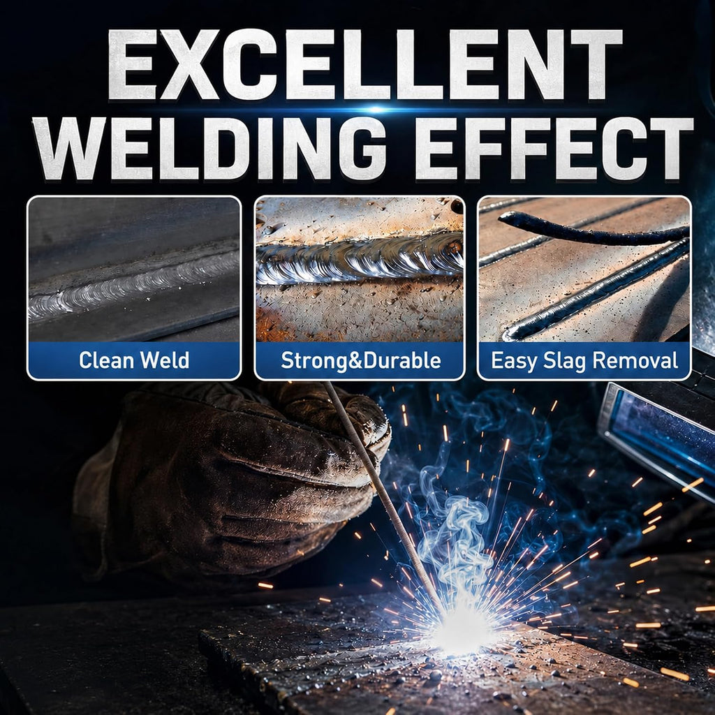 E6013 Carbon Steel Welding Rod, 3/32" 5LB | AC/DC operation, all-position use