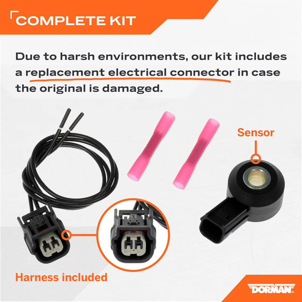 Dorman 987-014 Ignition Knock Sensor Kit Compatible with Select Honda Models