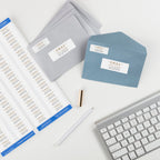 Printable Return Address Labels, Sure Feed Technology, 2/3" x 1-3/4", White, Laser & Inkjet Compatible, 600 Blank