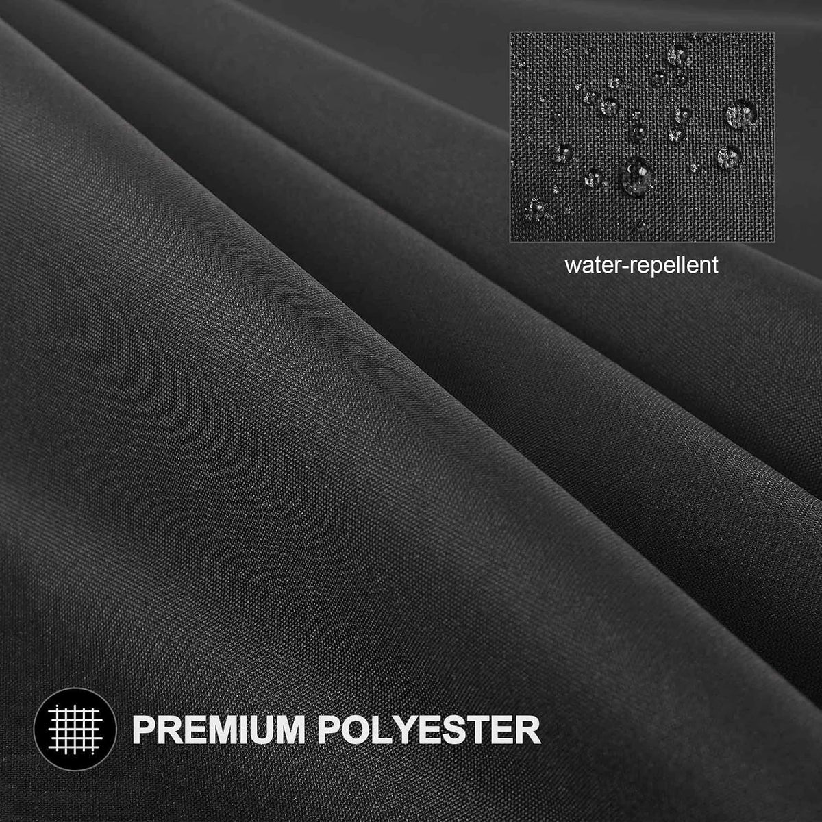 Bird Universal Pet Cage Cover Good Night, Black, L