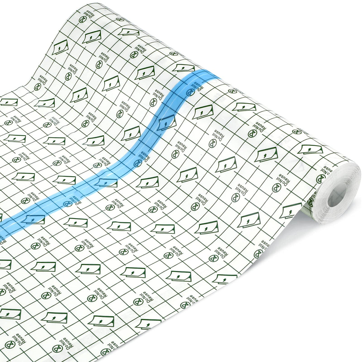 Transparent Waterproof Adhesive Dressing Bandage Tape, 10 x 197 Inch