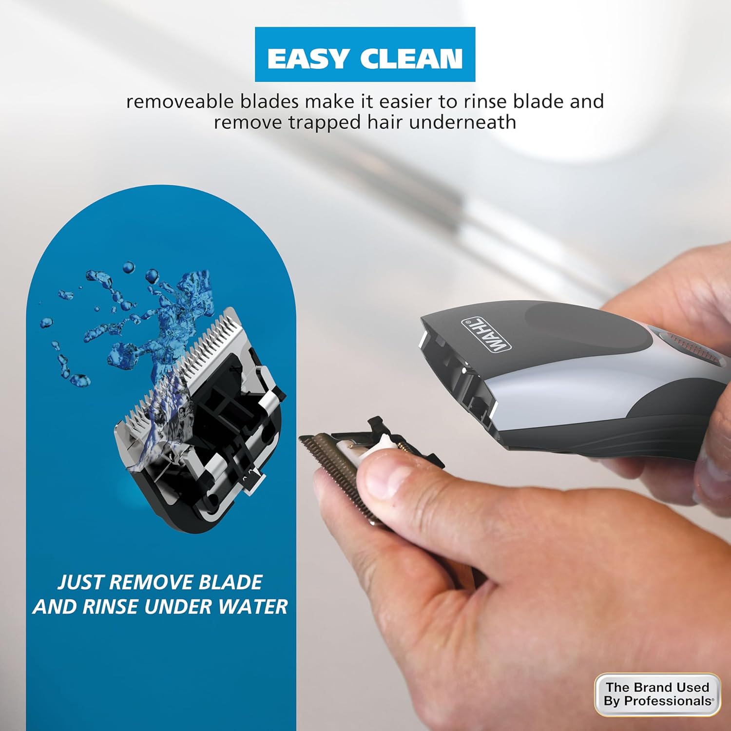 Clipper Home Pro Cordless Rechargeable Hair Clippers for Men | At-Home Haircuts For Men, Kids, & The Whole Family