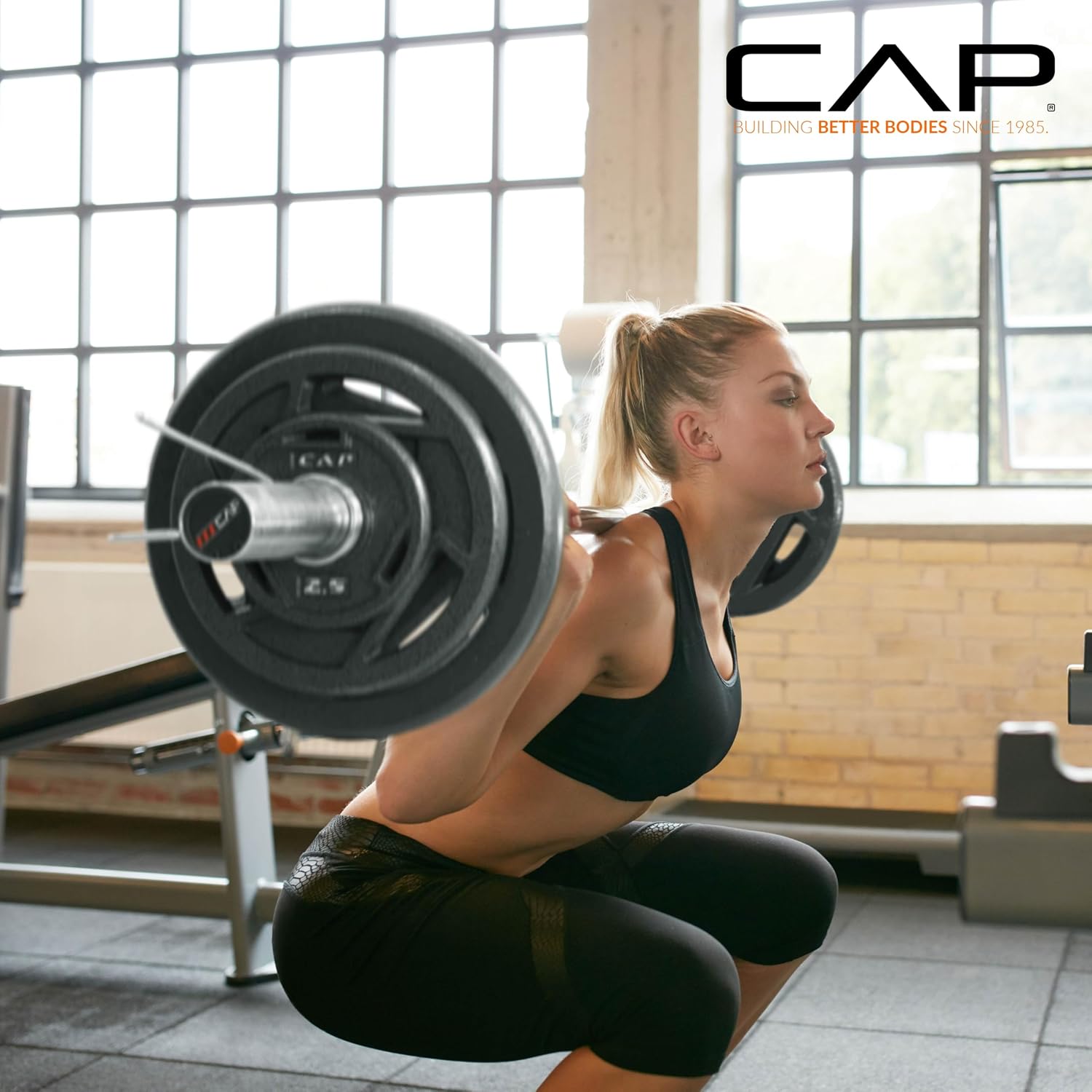 Barbell 2-Inch Olympic Cast Iron Plate Weight Set | 75-285 lbs | Multiple Options