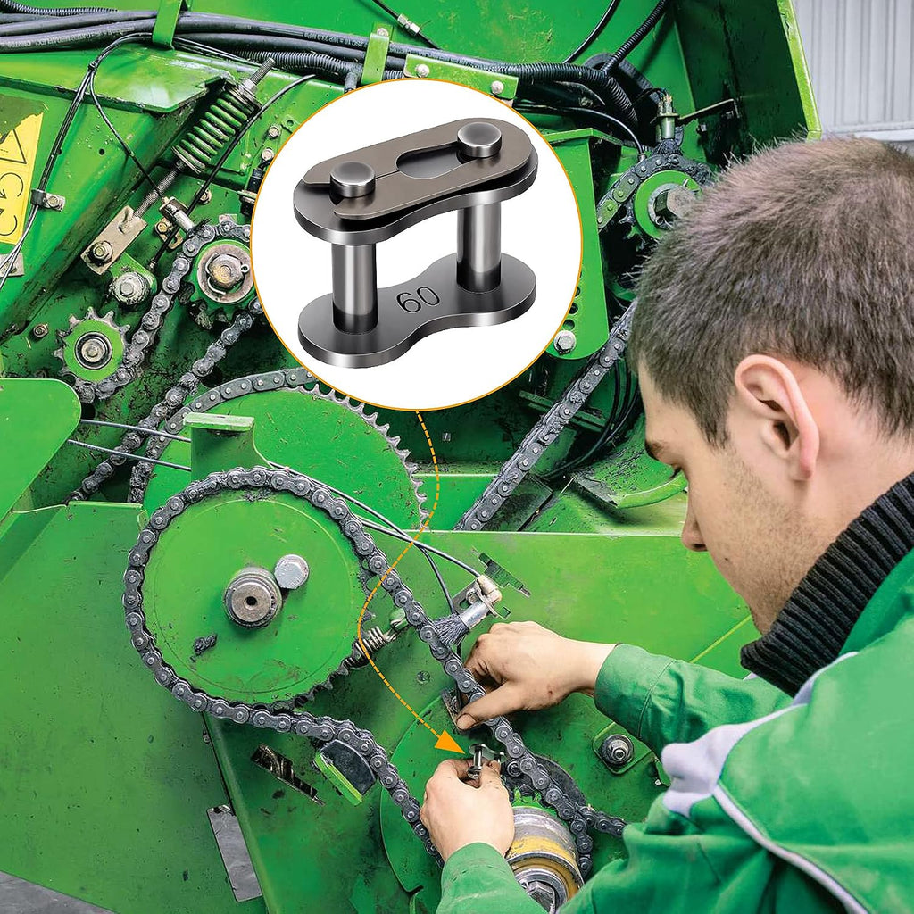 OIIKI 5 Pack #60 Roller Chain Connecting Links