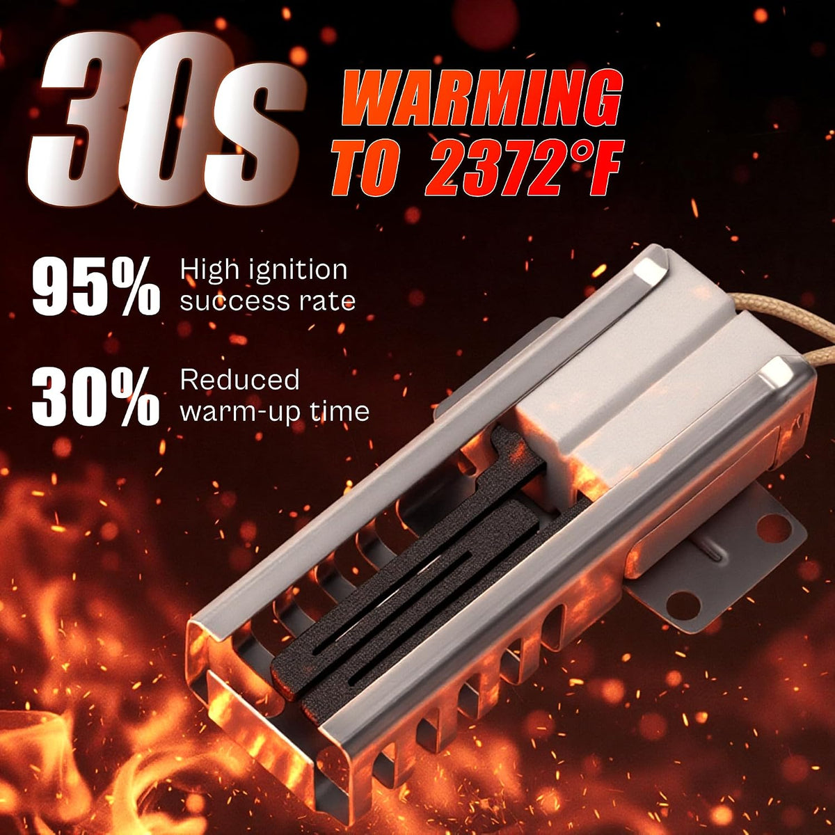 𝗡𝗘𝗪 WB13K21 Oven Igniter Replacement for G-E(JGB,JGS,AGB Series)