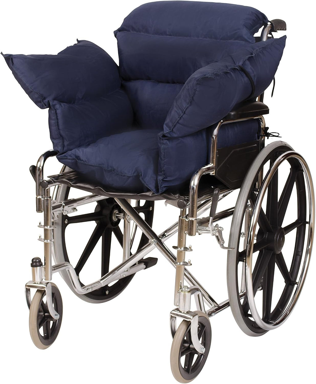 Comfort Wheelchair Cushion & Pad with Side Supports, Recliner & Wheelchair Seat Cushion, Padded Back & Arm Supports