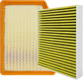 Cabin and Engine Air Filter Fits for 2019-2025 2026 Chevrolet Silverado 1500, Tahoe, Suburban, Sierra 1500, Yukon