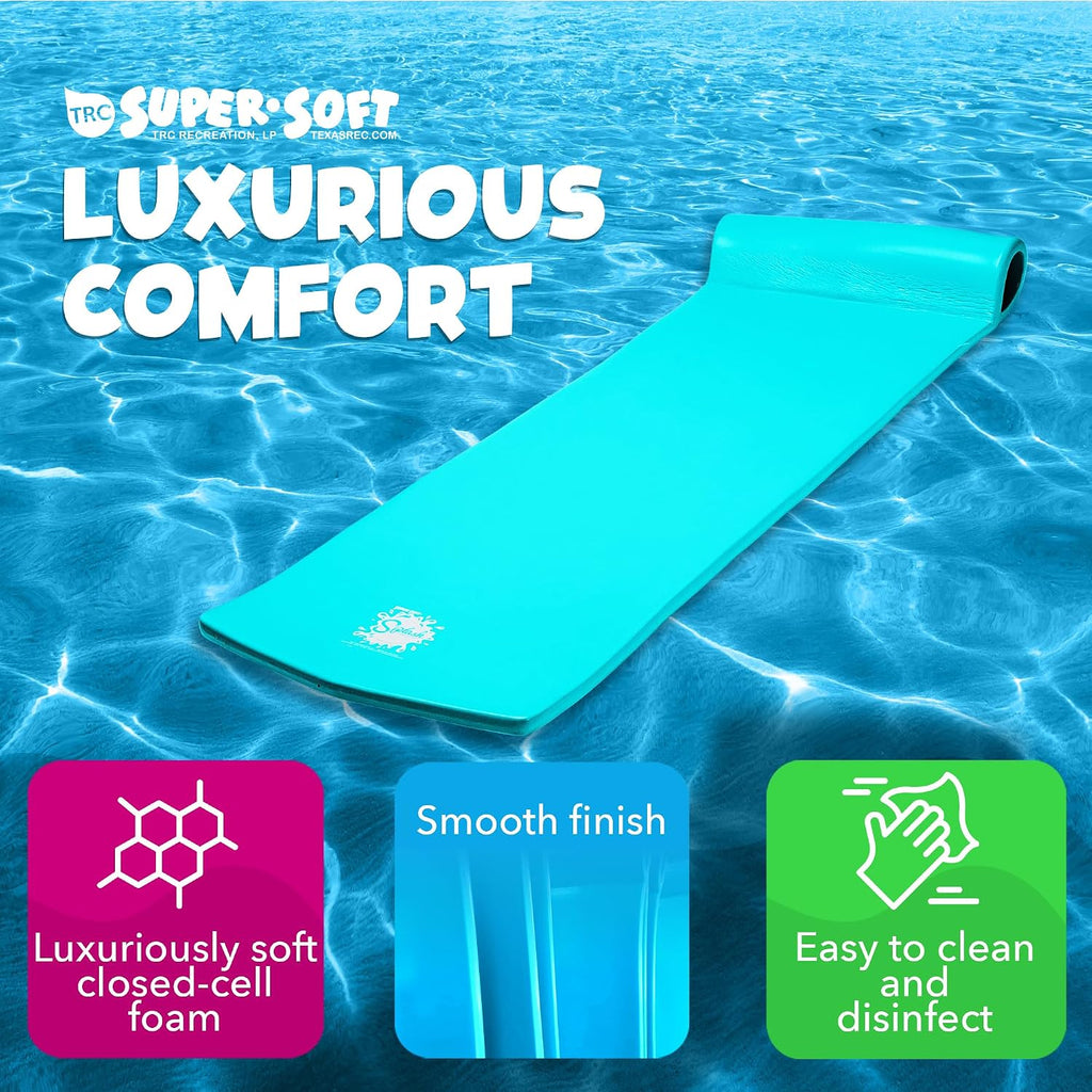 Foam Swimming Pool Float, Floating Water Lounger, Splash 1.25”