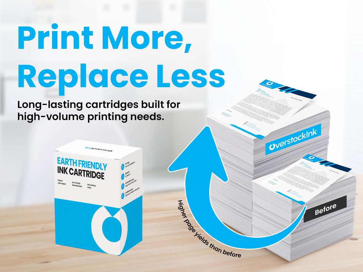 98 Black Replacement Ink Cartridge for HP Printers